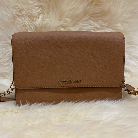 MICHAEL Michael Kors Handbags - Michael Kors Crossbody Bag Almost New Brown